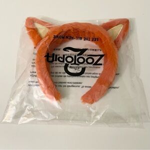 Disney Zootopia 2 Nick Wilde Fox Ears Headband Movie Promo